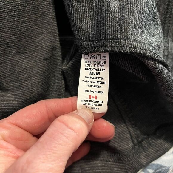 Eclipse Button Front 3/4 Sleeve Blazer Medium - Picture 10 of 12